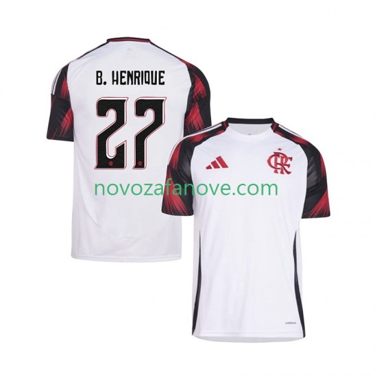 Nogometni Dres CR Flamengo Bruno Henrique 27 Muški Gostujući 2025-2026 Kratkih Rukava