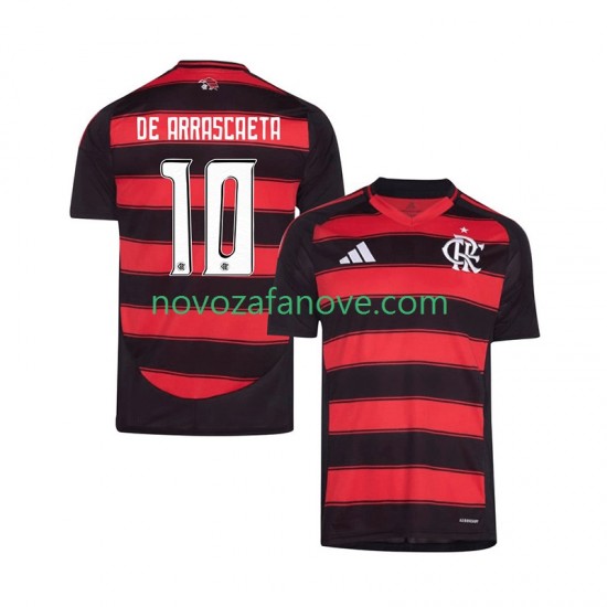 Nogometni Dres CR Flamengo Giorgian de Arrascaeta 10 Muški Domaći 2025-2026 Kratkih Rukava