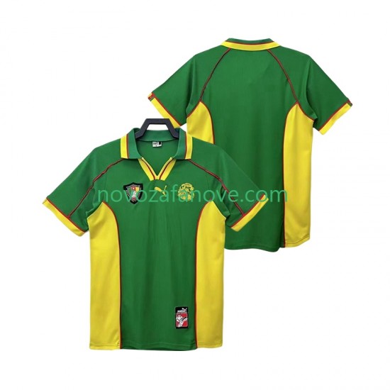 Nogometni Dres Kamerun Retro Muški Domaći 1998 Kratkih Rukava