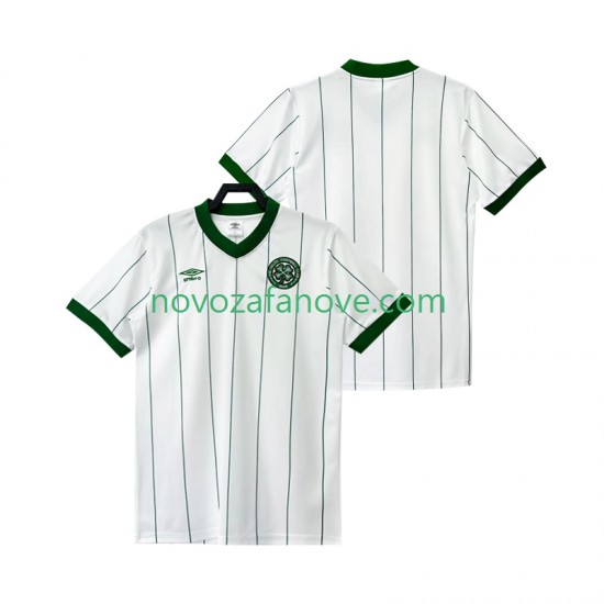 Nogometni Dres Celtic FC 1982 1983 Retro Muški Gostujući Kratkih Rukava