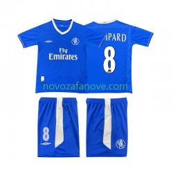 Nogometni Dres Chelsea LAMPARD 8 2003 2005 Retro Dječji Domaći Kratkih Rukava