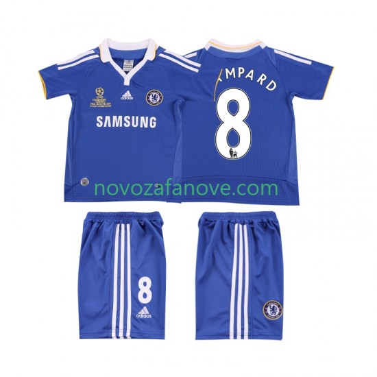 Nogometni Dres Chelsea LAMPARD 8 2007 Retro Dječji Domaći 2008 Kratkih Rukava