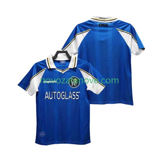 Nogometni Dres Chelsea 1997 Retro Muški Domaći 1999 Kratkih Rukava