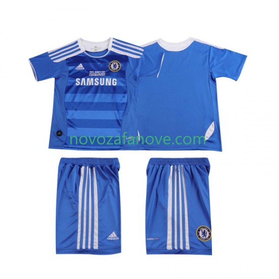 Nogometni Dres Chelsea 2012 Retro Dječji Domaći 2011 Kratkih Rukava