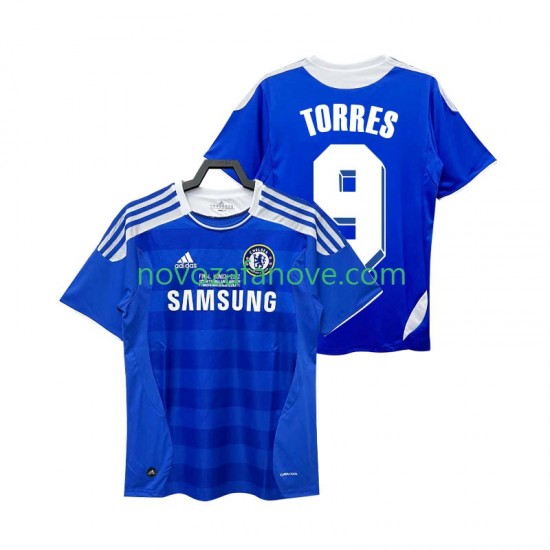 Nogometni Dres Chelsea Torres 9 2012 Retro Muški Domaći 2011 Kratkih Rukava