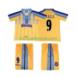 Nogometni Dres Chelsea VIALLI 9 1995 1997 Retro Dječji Gostujući Kratkih Rukava