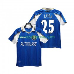 Nogometni Dres Chelsea ZOLA 25 1997 Retro Muški Domaći 1999 Kratkih Rukava