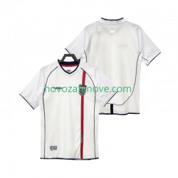 Nogometni Dres Engleska Retro Muški Domaći 2002 Kratkih Rukava
