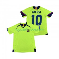 Nogometni Dres FC Barcelona Lionel Messi 10 2005 Retro Muški Gostujući 2006 Kratkih Rukava