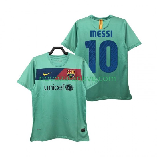 Nogometni Dres FC Barcelona Lionel Messi 10 Retro Muški Gostujući 2011 2010 Kratkih Rukava