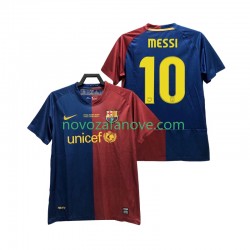 Nogometni Dres FC Barcelona Lionel Messi 10 Champions League 2009 Retro Muški Domaći 2008 Kratkih Rukava