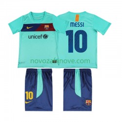 Nogometni Dres FC Barcelona Lionel Messi 10 Retro Dječji Gostujući 2011 2010 Kratkih Rukava