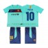 Nogometni Dres FC Barcelona Lionel Messi 10 Retro Dječji Gostujući 2011 2010 Kratkih Rukava