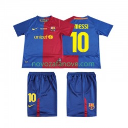 Nogometni Dres FC Barcelona Lionel Messi 10 Champions League 2009 Retro Dječji Domaći 2008 Kratkih Rukava