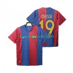 Nogometni Dres FC Barcelona Lionel Messi 19 2007 Retro Muški Domaći 2006 Kratkih Rukava