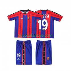 Nogometni Dres FC Barcelona Lionel Messi 19 1997 Retro Dječji Domaći 1998 Kratkih Rukava