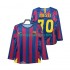 Nogometni Dres FC Barcelona Lionel Messi 30 Champions League 2005 Retro Muški Domaći 2006 Dugim Rukavima