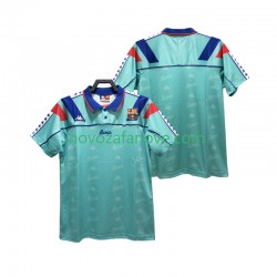 Nogometni Dres FC Barcelona 1992 1995 Retro Muški Gostujući Kratkih Rukava