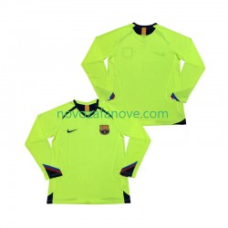 Nogometni Dres FC Barcelona 2005 Retro Muški Gostujući 2006 Dugim Rukavima