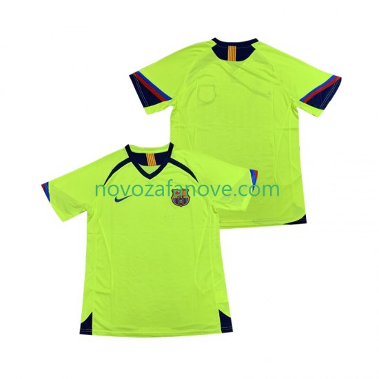 Nogometni Dres FC Barcelona 2005 Retro Muški Gostujući 2006 Kratkih Rukava