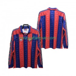 Nogometni Dres FC Barcelona 1996 1997 Retro Muški Domaći Dugim Rukavima