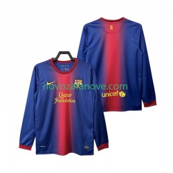 Nogometni Dres FC Barcelona 2012 2013 Retro Muški Domaći Dugim Rukavima