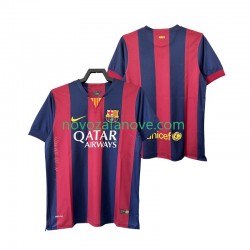 Nogometni Dres FC Barcelona 2014 2015 Retro Muški Domaći Kratkih Rukava