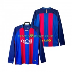 Nogometni Dres FC Barcelona 2016 2017 Retro Muški Domaći Dugim Rukavima