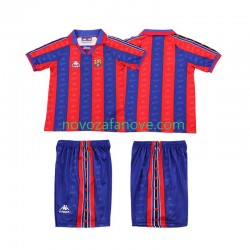 Nogometni Dres FC Barcelona 1996 1997 Retro Dječji Domaći Kratkih Rukava