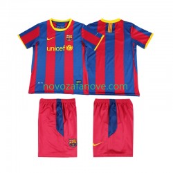 Nogometni Dres FC Barcelona Retro Dječji Domaći 2011 2010 Kratkih Rukava