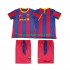 Nogometni Dres FC Barcelona Retro Dječji Domaći 2011 2010 Kratkih Rukava