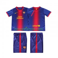 Nogometni Dres FC Barcelona 2012 2013 Retro Dječji Domaći Kratkih Rukava