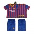 Nogometni Dres FC Barcelona 2013 2014 Retro Dječji Domaći Kratkih Rukava