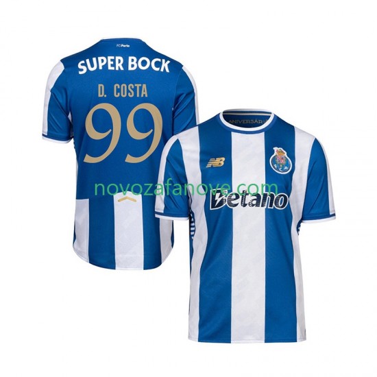 Nogometni Dres FC Porto Diogo Costa 99 Muški Domaći 2025-2026 Kratkih Rukava