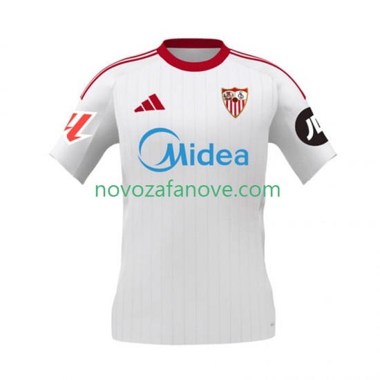 Nogometni Dres Sevilla FC Muški Domaći 2025-2026 Kratkih Rukava