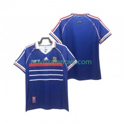 Nogometni Dres Francuska Retro Muški Domaći 1998 Kratkih Rukava