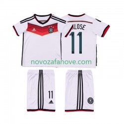 Nogometni Dres Njemačka KLOSE 11 2014 Retro Dječji Domaći Kratkih Rukava