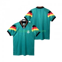 Nogometni Dres Njemačka 1992 Retro Muški Gostujući Kratkih Rukava