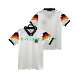 Nogometni Dres Njemačka 1992 Retro Muški Domaći Kratkih Rukava