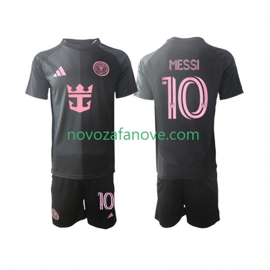 Nogometni Dres Inter Miami Lionel Messi 10 Dječji Gostujući 2025 Kratkih Rukava