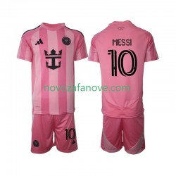 Nogometni Dres Inter Miami Lionel Messi 10 Dječji Domaći 2025 Kratkih Rukava