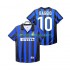 Nogometni Dres Inter Milan BAGGIO 10 Retro Muški Domaći 1998 1999 Kratkih Rukava