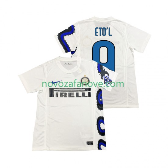 Nogometni Dres Inter Milan ETOL 9 Retro Muški Gostujući 2011 2010 Kratkih Rukava
