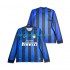 Nogometni Dres Inter Milan 2009 Retro Muški Domaći 2010 Dugim Rukavima