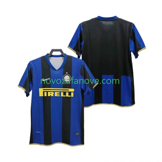 Nogometni Dres Inter Milan Champions League 2009 Retro Muški Domaći 2008 Kratkih Rukava