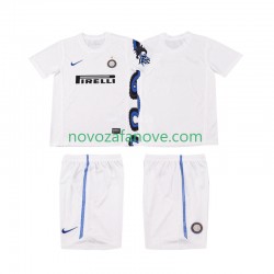 Nogometni Dres Inter Milan Retro Dječji Gostujući 2011 2010 Kratkih Rukava