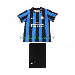 Nogometni Dres Inter Milan 2009 Retro Dječji Domaći 2010 Kratkih Rukava