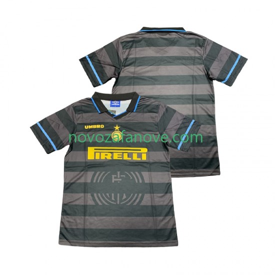 Nogometni Dres Inter Milan 1997 Retro Muški Treći 1998 Kratkih Rukava