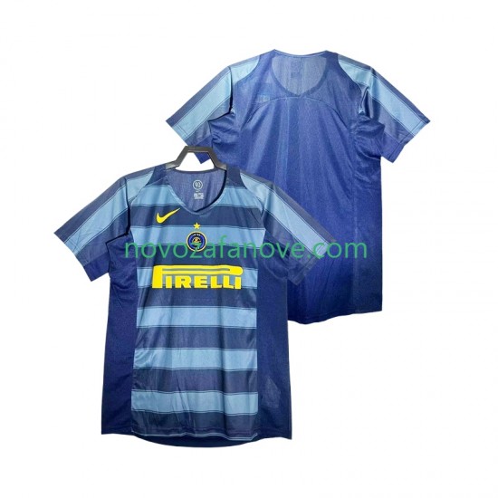 Nogometni Dres Inter Milan 2005 Retro Muški Treći 2004 Kratkih Rukava