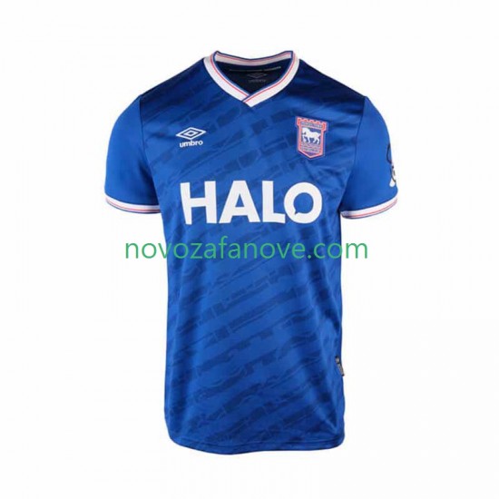 Nogometni Dres Ipswich Town Muški Domaći 2025-2026 Kratkih Rukava